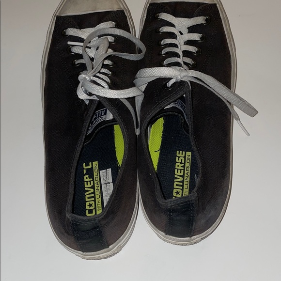 Converse Classic Black sneakers size 12 good condition - Picture 4 of 5